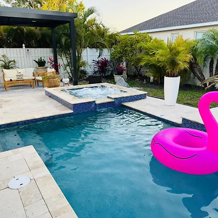 Luxury Home W Heated Pool & Spa Near Img & Siesta Key Beach